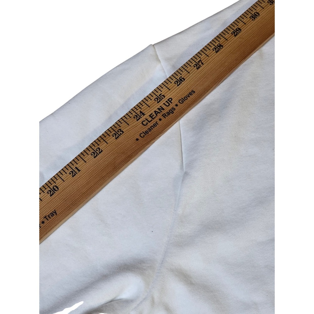 Polo Ralph Lauren Tie Dye Logo Crewneck Sweatshirt Mens XXL White Blue Splatter - Picture 7 of 10